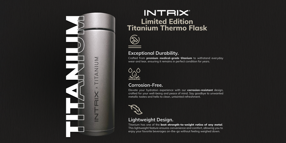 INTRIX Titanium Thermo Flask