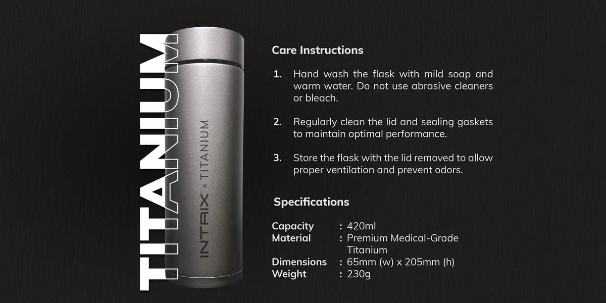 INTRIX Titanium Thermo Flask